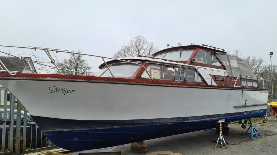 Adler 34 Storebro Motorboot Klassiker Bastlerboot in Bad Oeynhausen