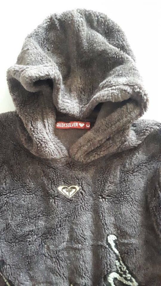 QUIKSILVER Teddy Pullover Kuscheliger Pullover mit Kapuze Gr.S in Krefeld