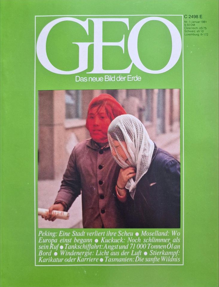 Magazin GEO  Jahr 1981 / Dez sind 2 Ausgaben Hefte / Bücher in Berlin