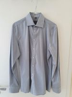 Herren Hemd Gr. 37 super slim fit grau Hessen - Bad Nauheim Vorschau