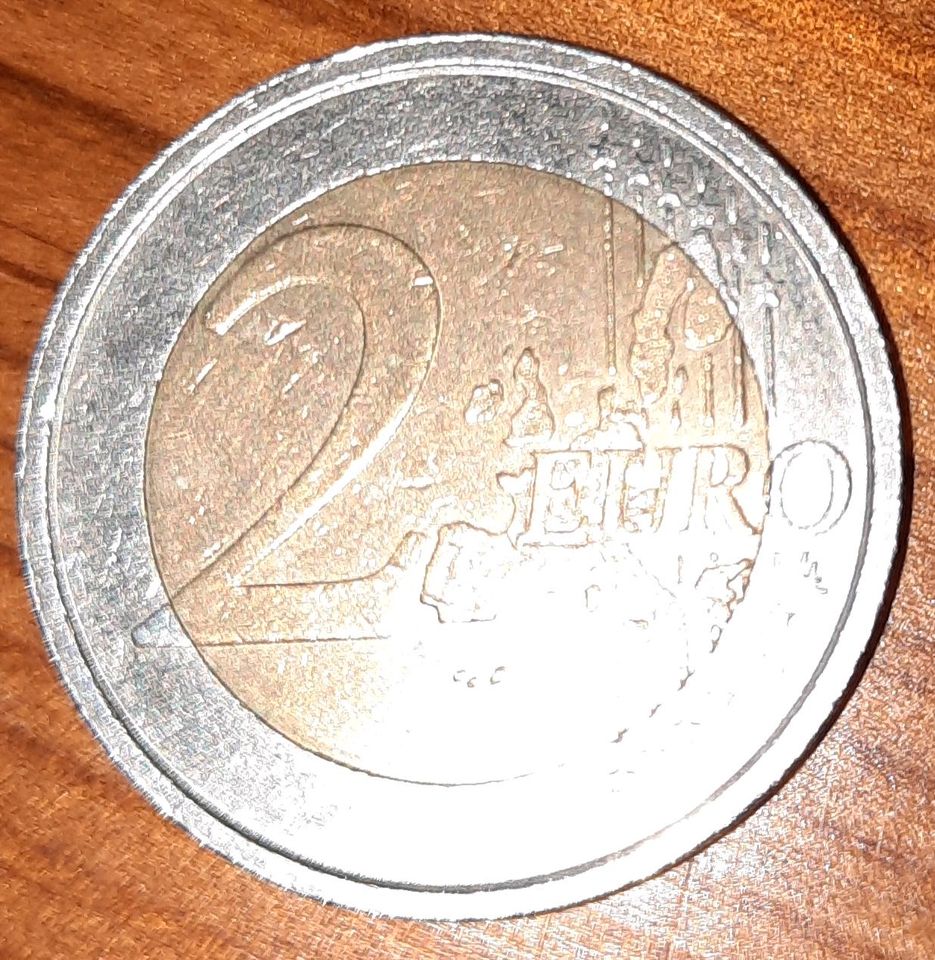 Dante Alighieri, 2 Euro Münze 2002 in Bremen
