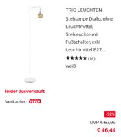 Neue Stehlampe von TRIOLEUCHTEN Weiß Minimalistisch Sachsen - Chemnitz Vorschau