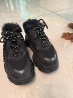 Damen Schuhe TRIPLE S SNEAKER FUR Balenciaga Gr.37 Dortmund - Hörde Vorschau