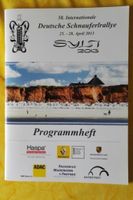 Sylt 2013 Programmheft Oldtimerrallye Deutsche Schnauferlrallye Baden-Württemberg - Überlingen Vorschau