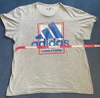 ADIDAS climalite - Shirt T-Shirt - grau - 2 XL Baden-Württemberg - Eningen Vorschau
