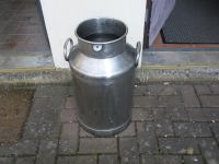 Große Milchkanne 55 cm Edelstahl ohne Deckel Bayern - Marktrodach Vorschau