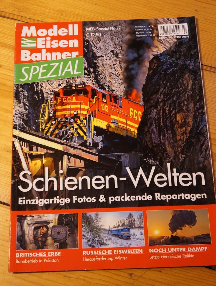 Eisenbahnliteratur EK Modelleisenbahner Miba Vorbild Modell in Dresden