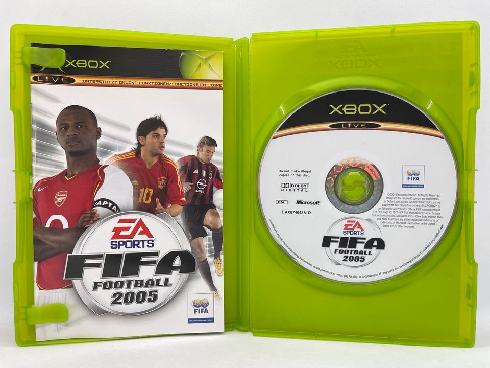 FIFA FOOTBALL 2005 (Microsoft XBOX Spiel, X Box) in Freiburg im Breisgau