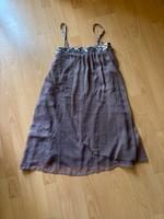 Vila - Sommerkleid - Lila/Taupe - Größe M Thüringen - Lumpzig Vorschau