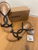 Gioseppo Sandalen Schwarz Leder Größe 38 neu Bayern - Waldkirchen Vorschau