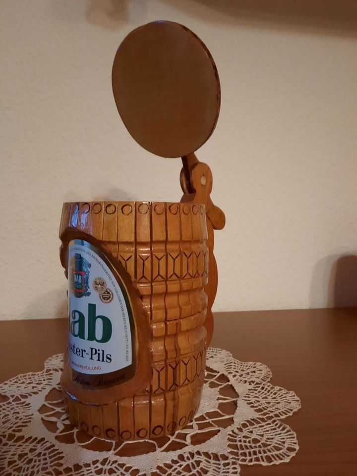 BIERKRÜGE  Holz - Handarbeit in Mittweida