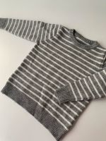 Strichpullover gestreift Grau Weiß weich 98/ 104 Neu Pullover Hamburg-Nord - Hamburg Eppendorf Vorschau