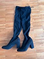 Overknee Stiefel, schwarz, velour, Gr. 43 WIE NEU Bayern - Neu Ulm Vorschau