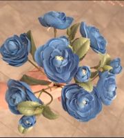 Kunststoff Blüten Strauß blau Blumen zum Basteln Hessen - Dautphetal Vorschau