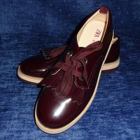 NEU☆Gr.36☆ZARA☆rot-braune Damen Schnürschuhe☆Dandy-Schnürer☆ Niedersachsen - Schwülper Vorschau