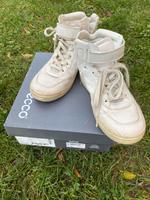Knöchelhohe Sneaker 35. weiß Leder ecco Dresden - Loschwitz Vorschau