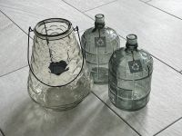 2 Glas-Vasen und ein Windlicht zusammen 6€ Niedersachsen - Salzbergen Vorschau