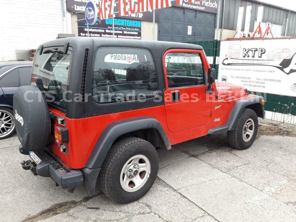 Jeep Wrangler 2.5 Sport TJ YJ D-FZ-2.Hd-Original in Berlin