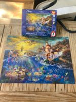 Disney Puzzle Thomas kinkade 1000 Ariel the Little mermaid Nordrhein-Westfalen - Barntrup Vorschau