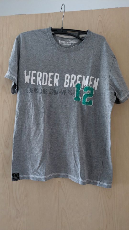 Werder Bremen T-Shirt Gr. S, grau in Friedberg (Hessen)