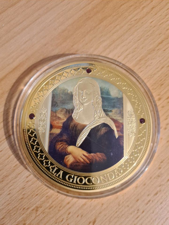 Münze La Gioconda Da Vinci Mona Lisa Swarovski - 196.440.1 INT in Hamm