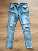 My Hailys Hose Gr. L 40 Jeans Perlen Schlitz Knie Bayern - Augsburg Vorschau