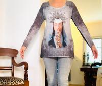 Damen Strick Tshirt langarmig von Tredy Gr. L Hessen - Ronneburg Hess Vorschau
