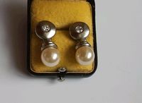 Vintage Ohrringe mit Perlen LR Berlin - Marzahn Vorschau