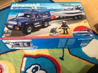 Playmobil 5187 Polizei Boot mit Unterwasser Motor Baden-Württemberg - Hüffenhardt Vorschau