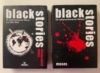 2 verschiedene Black stories - Rätsel Karten von moses Berlin - Treptow Vorschau