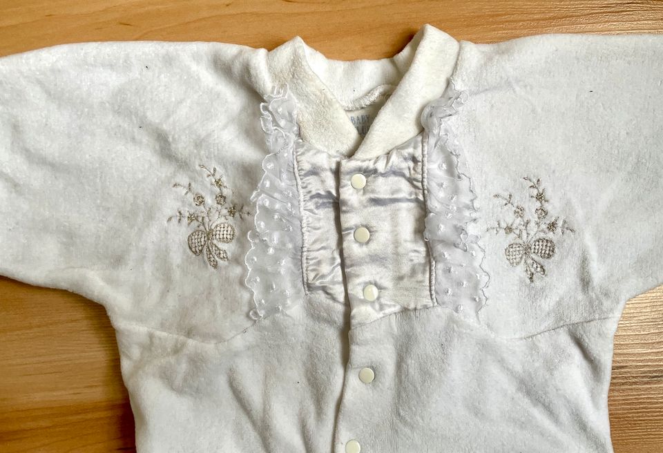 Baby-Jacke, festlich, Jäckchen weiß, Gr. 62 ; Taufe in Berlin