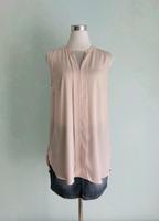 H&M lange ärmellose Bluse Longbluse puderrosa Berlin - Mitte Vorschau