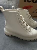 Damen Boots Stiefeletten,weiß Gr 40 Nordrhein-Westfalen - Solingen Vorschau