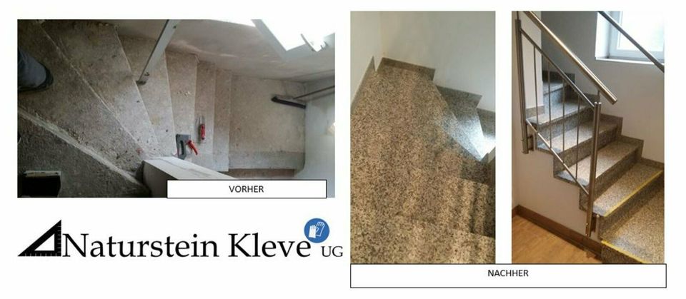 Waschtisch/Küchenarbeitsplatte/Treppe/Fensterbank  Granit Marmor in Kalkar