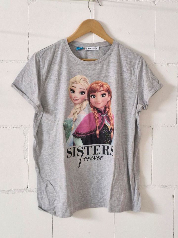 T-Shirt "Anna&Elsa" XL - kostenloser Versand in Raesfeld
