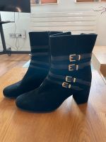 Neue edle Stiefeletten Unisa Gr. 38 schwarz Saarland - Schmelz Vorschau