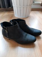Flache Stiefeletten, Echtleder, Pier One Wandsbek - Hamburg Bramfeld Vorschau