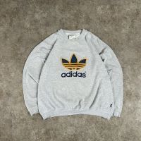 Adidas Vintage Pullover/Schweatshirt XL Kleeblatt Crew 90er Sachsen-Anhalt - Bördeland Vorschau