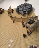 Lego Starwars Diorama MOC Tatooine Sand crawler Millenium Falke Hamburg-Mitte - Finkenwerder Vorschau