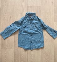 H&M Hemd langarm Jungen Gr. 98 blau Rheinland-Pfalz - Althornbach Vorschau