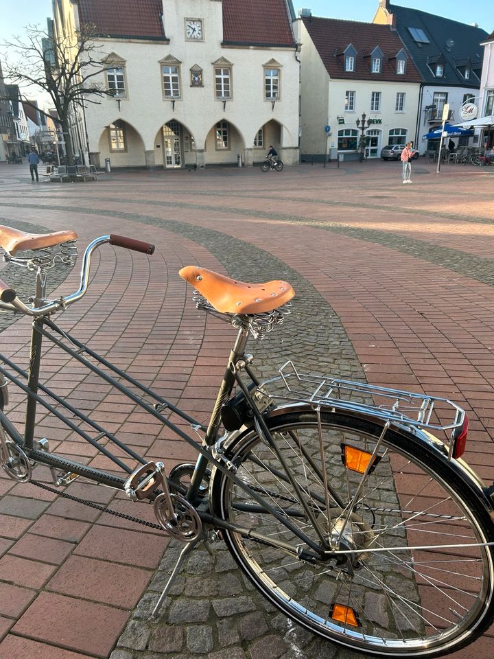 Tandem Fahrrad für Hochzeit oder Event zum Verleihen in Haltern am See