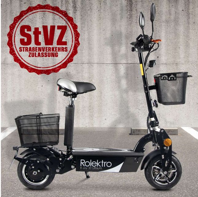 E-Scooter Rolektro E-Joy 20 Lithium-Akku in Essen