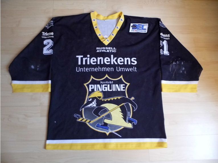 Krefeld Pinguine KEV Gameworn Trikot 1999/2000 - Brüggemann #21 in  Niedersachsen - Seelze | eBay Kleinanzeigen ist jetzt Kleinanzeigen