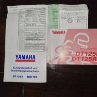 Yamaha DT 125 R Bedienungsanleitung mit Serviceheft und Brief Wuppertal - Vohwinkel Vorschau