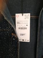 Jacke mit Strass Jeans von Zara NEU Gr. XXL Nordrhein-Westfalen - Geldern Vorschau