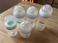 5x Philips Avent Milchflasche, Babyflasche, Sauger 1 & 2 & 4 Schleswig-Holstein - Tangstedt  Vorschau