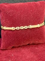 GOLD ARMBAND 14k 585 19,3cm L 0,53cm B 9,0g GG AU Berlin - Neukölln Vorschau