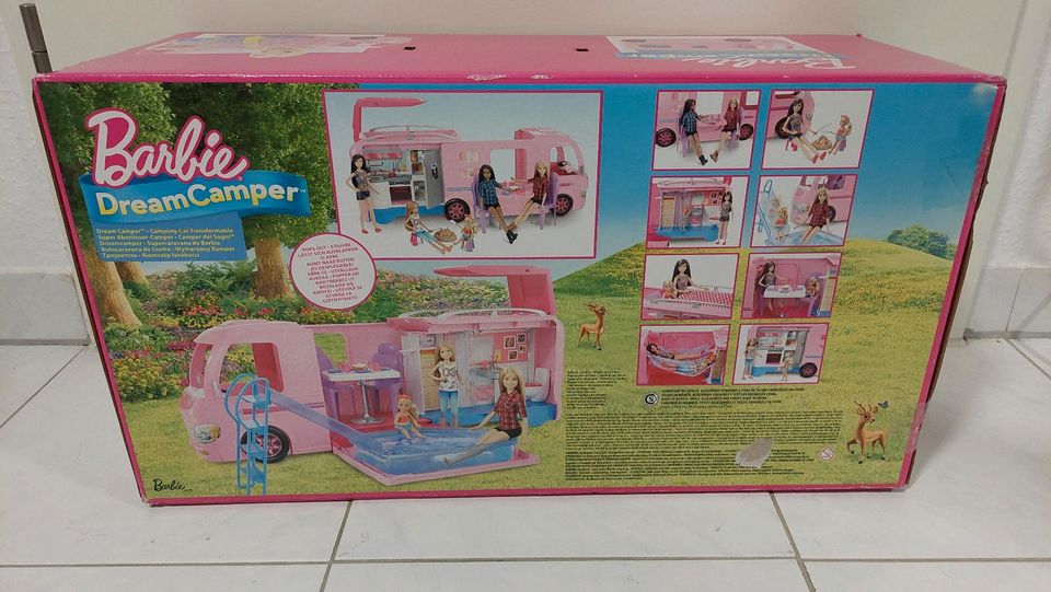 Barbie Bus Dream Camper TOP Puppen Fahrzeug in Maintal