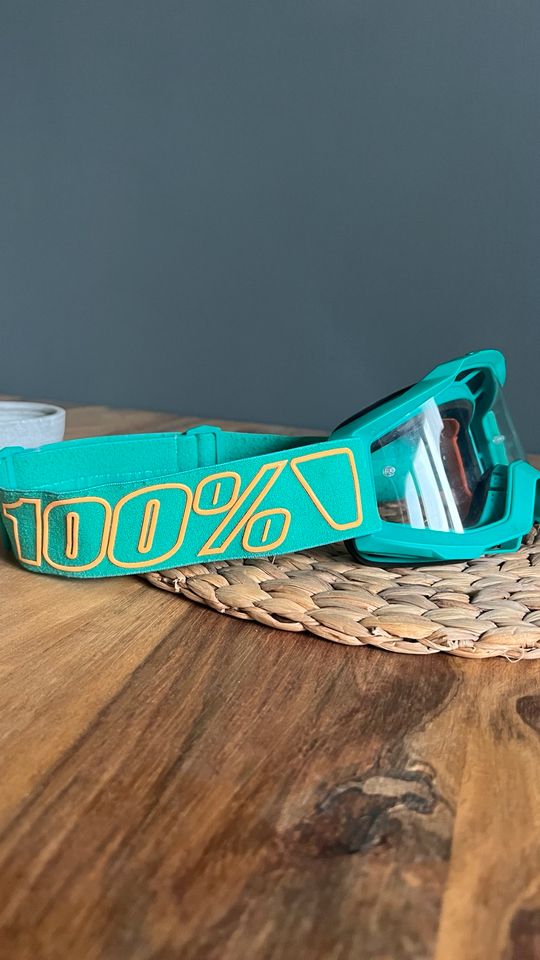 100% accuri mint türkis klarglas (100 percent goggle) Yeti cycles in Unna