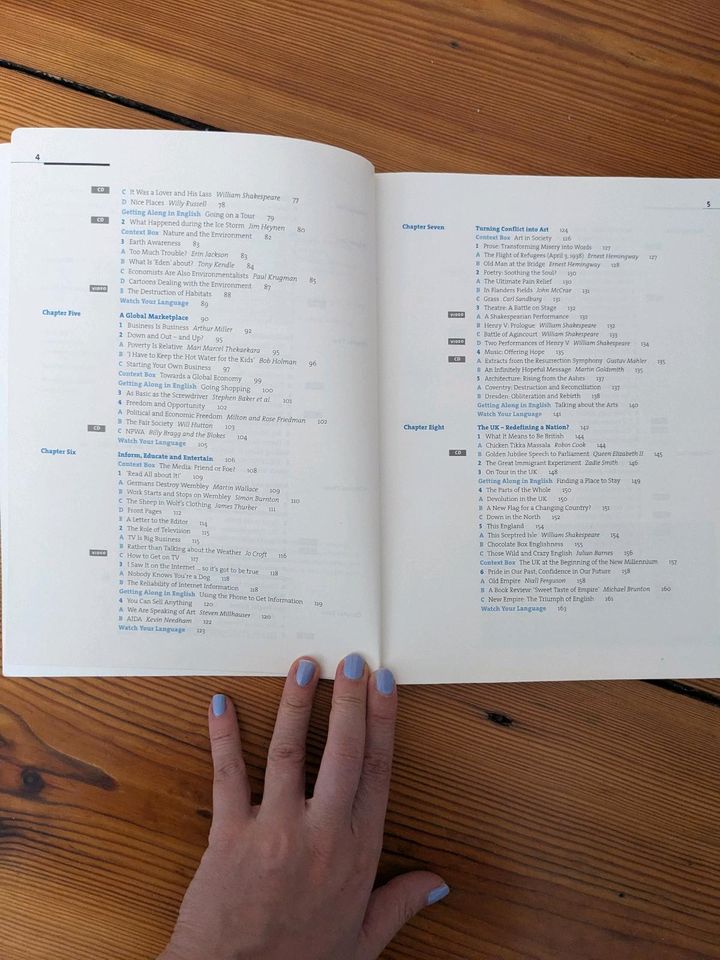 Englisch Lehrbuch New Context, Oxford Wörterbuch, Grammatik in Berlin